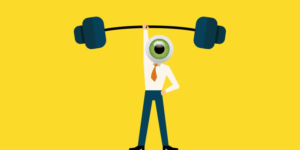 animated person lifting weights with one hand